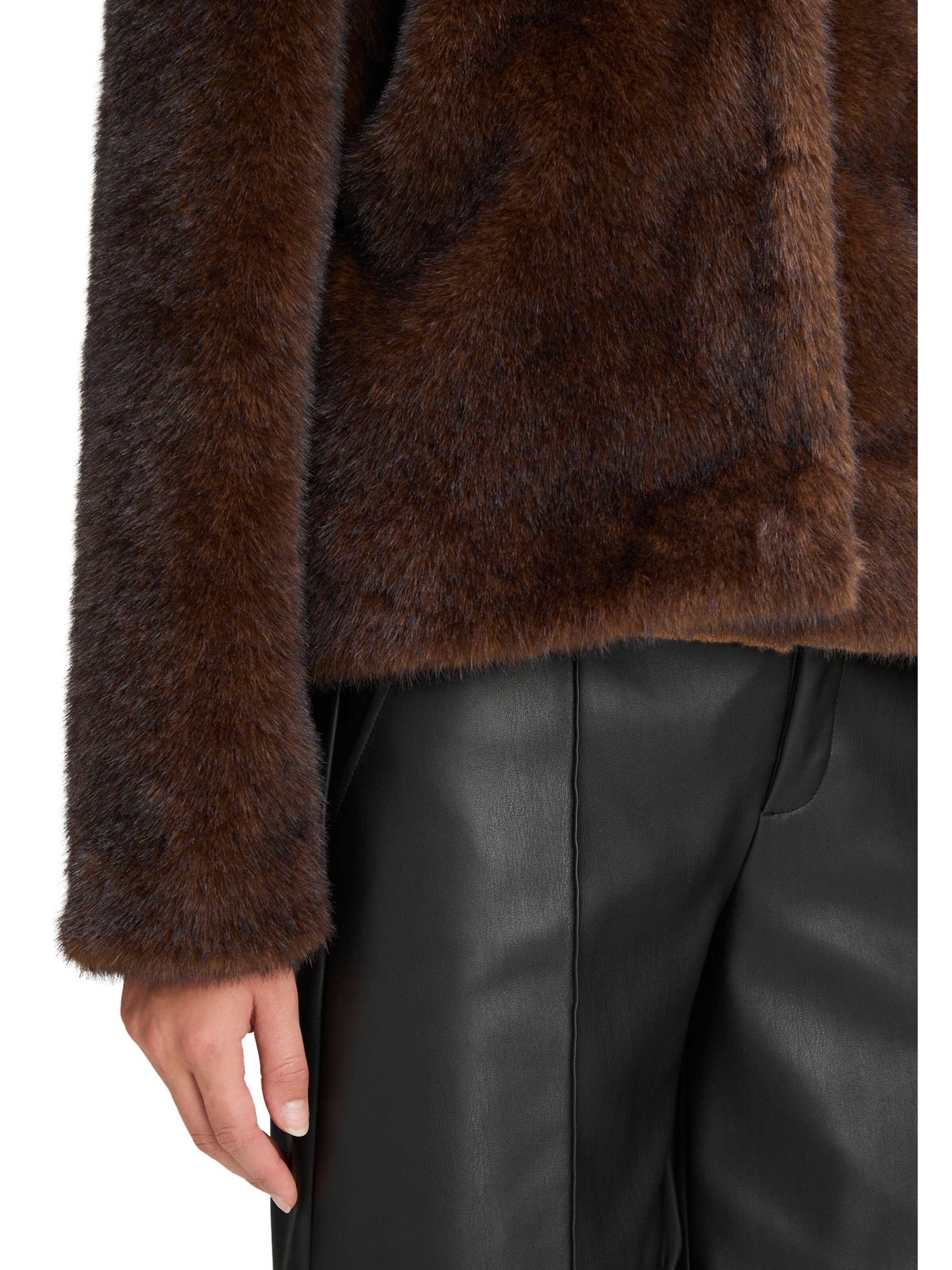 Cartoon Jacke in Braun