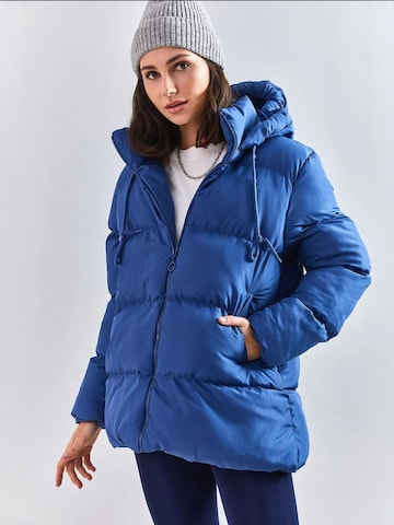 Bianco Lucci Winterjas in Blauw