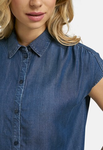 Milano Italy Blouse in Blue