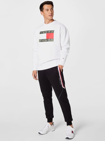 Tommy Jeans Sweatshirt in Weiß