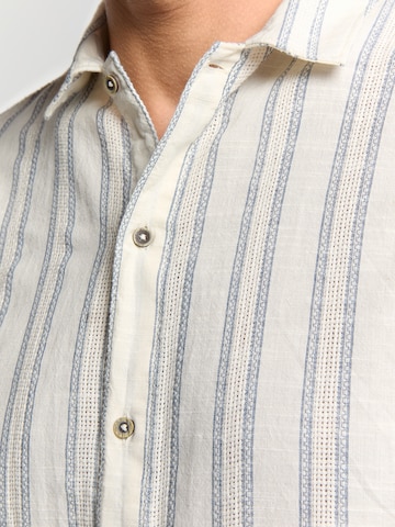 No Excess Regular fit Overhemd in Beige