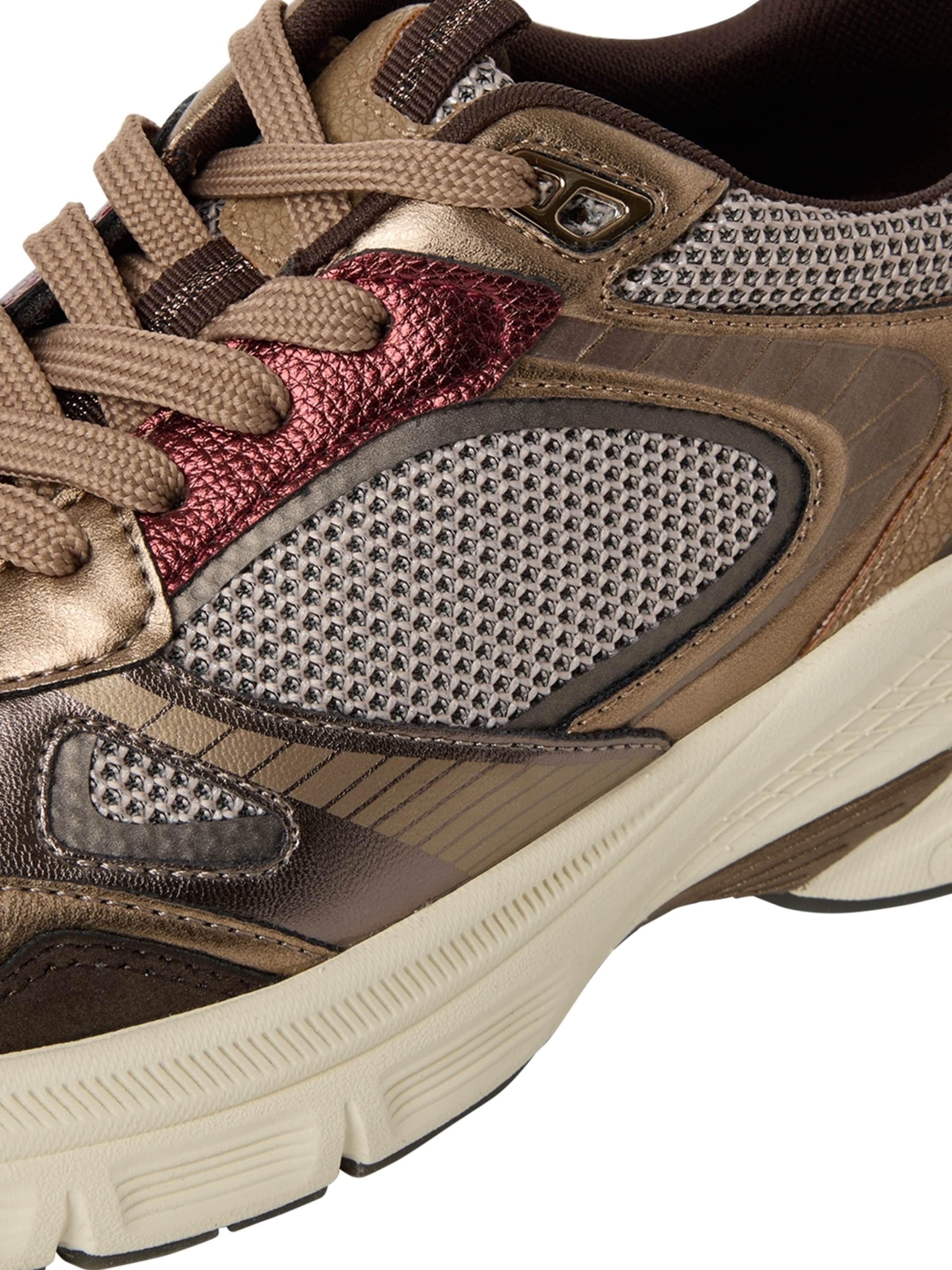 Tamaris Sneakers laag in Beige