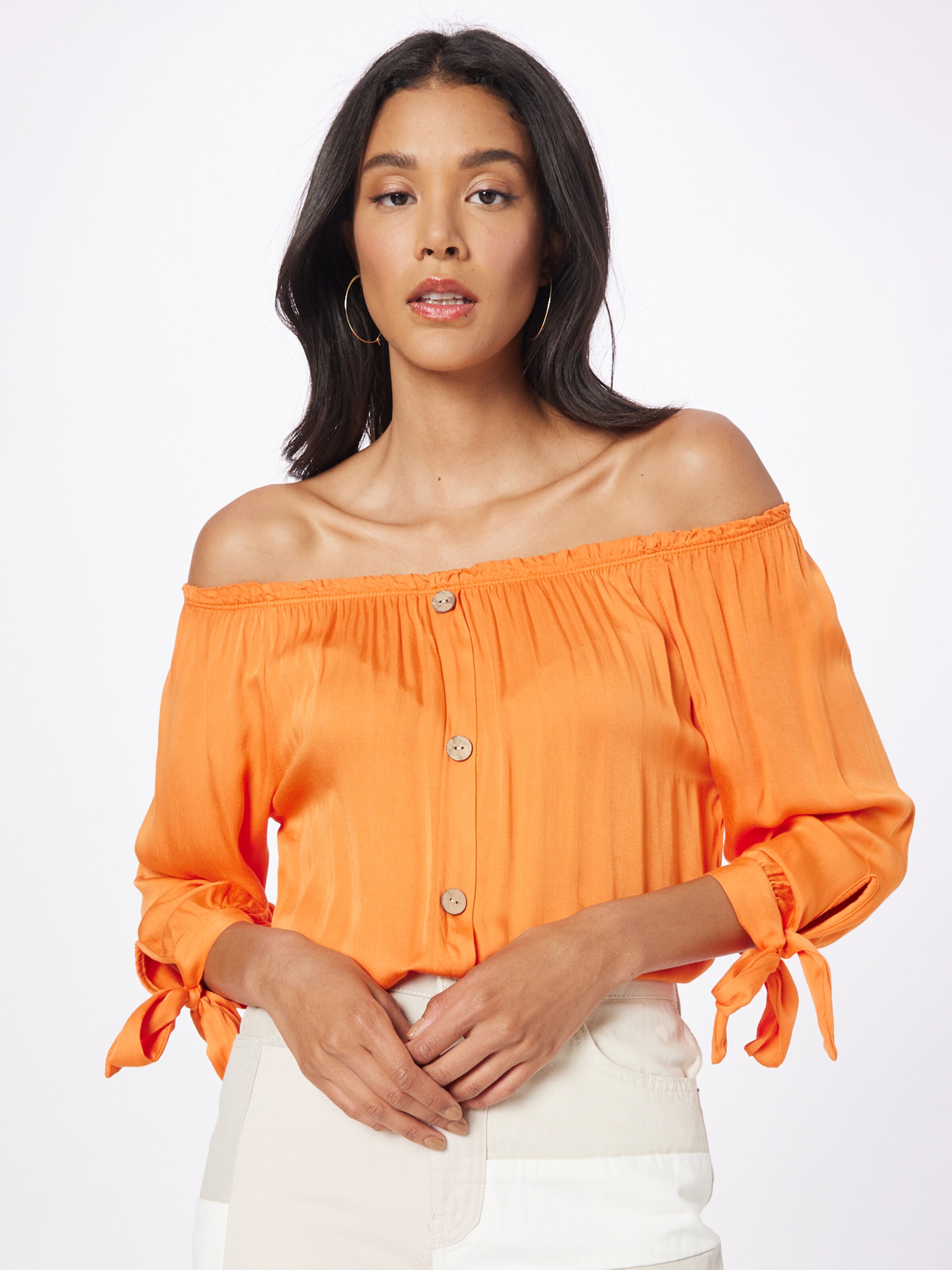 Frauen Große Größen Hailys Bluse 'Eliana' in Orange - PN15427 Frauen Große Größen Hailys Bluse 'Eliana' in Orange - PN15427