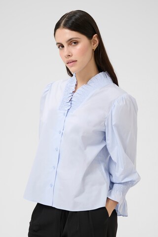 KAREN BY SIMONSEN Blouse 'Chilly' in Blue: front