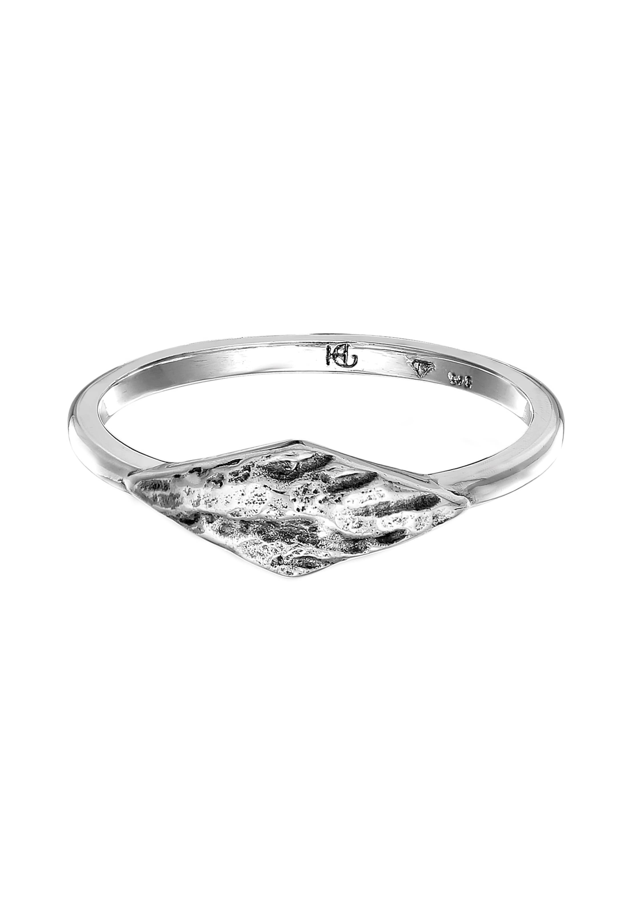 Haze&Glory Ring 'Gratitude' in Silber: Vorderseite