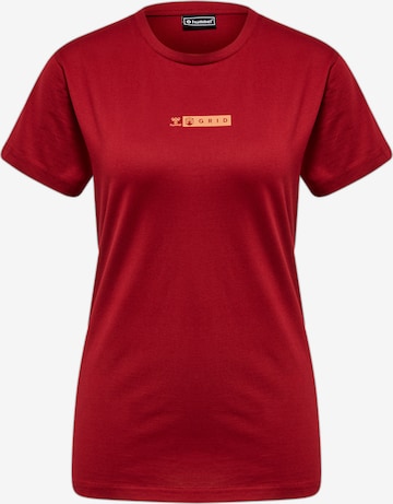 Tricou funcțional 'Offgrid' de la Hummel pe roșu: față