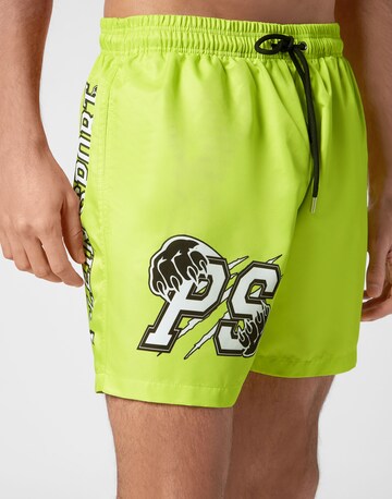 Plein Sport Swimming shorts in Green
