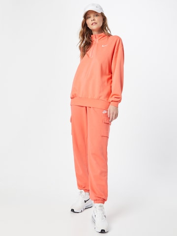 Nike Sportswear Mikina – oranžová