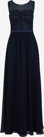 Vera Mont Avondjurk in Blauw: voorkant