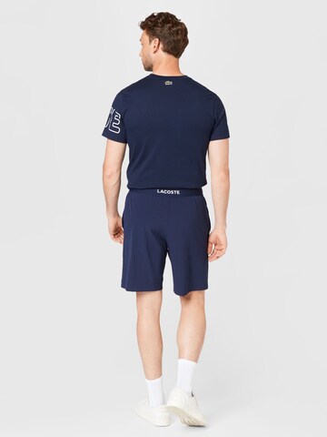 Regular Pantalon de sport Lacoste Sport en bleu