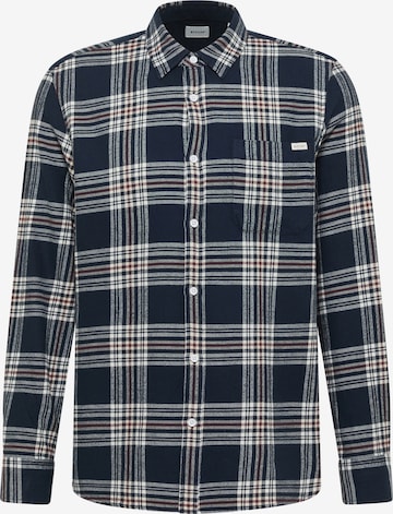 MUSTANG Regular Fit Hemd 'Eastbridg ' in Blau: Vorderseite