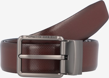 Ceinture Porsche Design en marron : devant