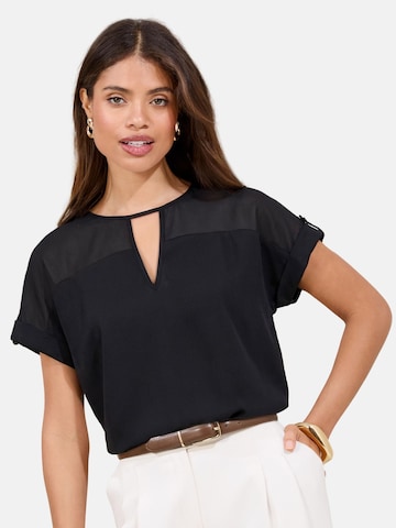 Camicia da donna di Lipsy in nero: frontale