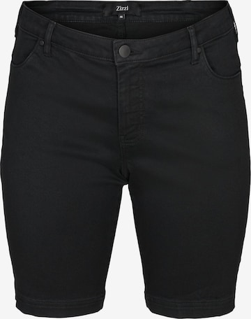 juoda Zizzi Standartinis Džinsai: priekis