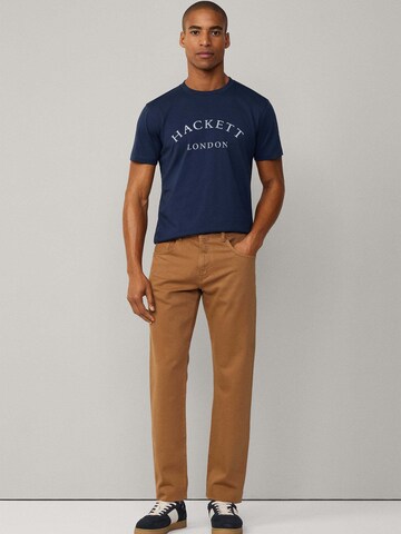 Hackett London T-Shirt 'Heritage Ess' in Blau