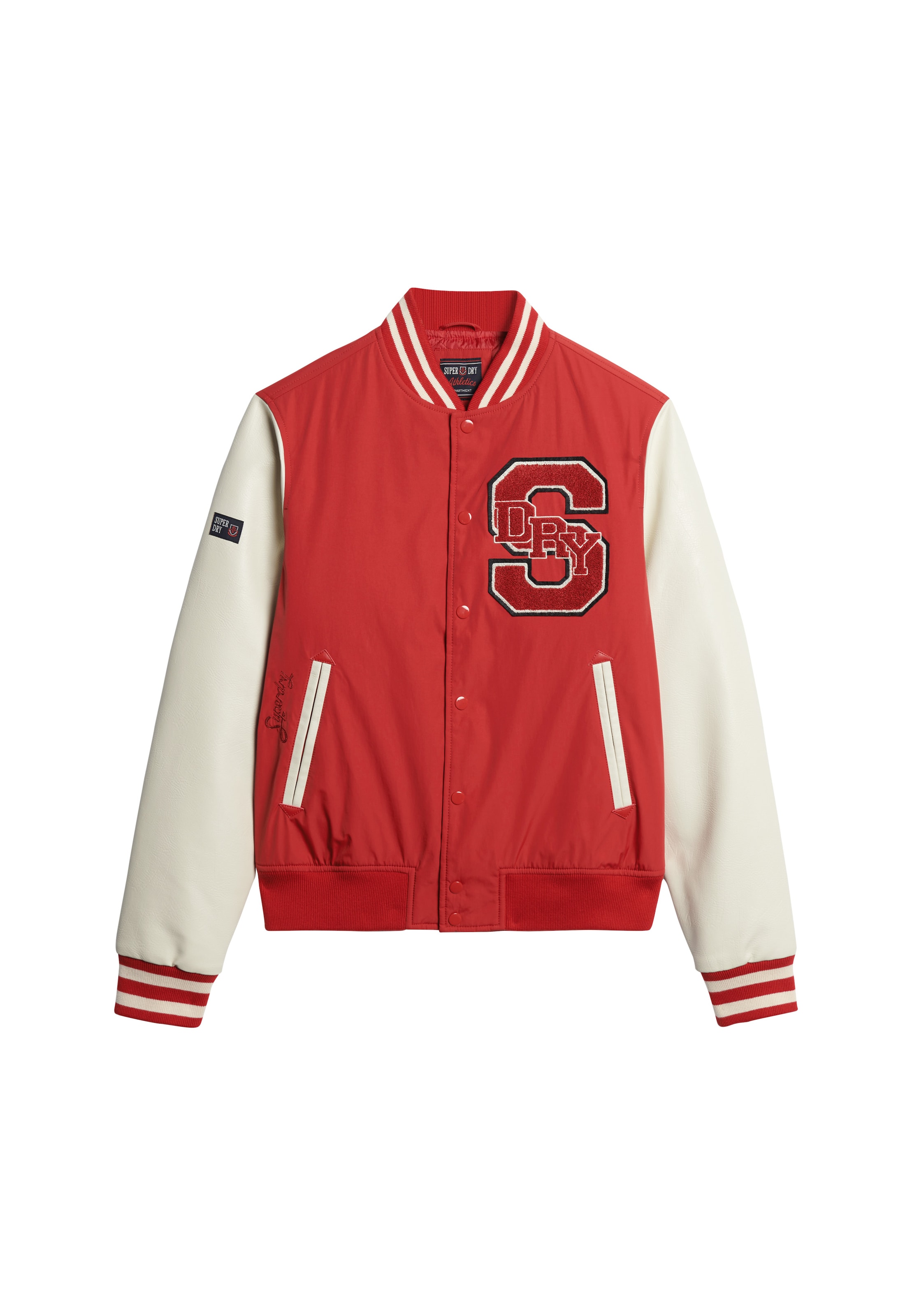 Veste superdry rouge new arrivals