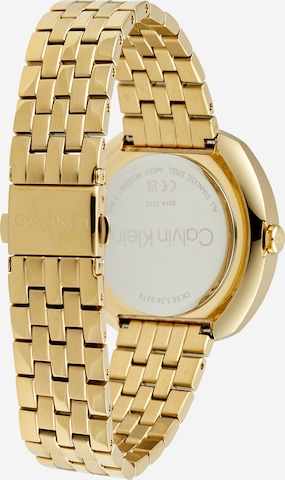 Calvin Klein Analógové hodinky 'SHAPE' - Zlatá