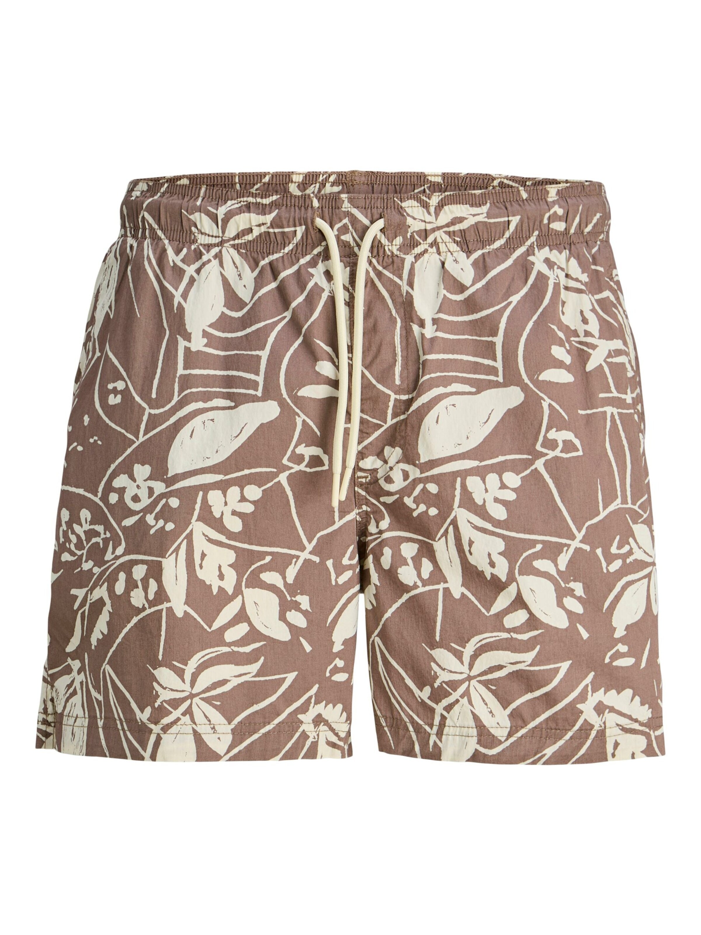JACK & JONES Badeshorts‌‌‌‌‌‌‌‌‌‌ in Braun: Vorderseite
