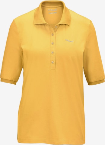 T-shirt Goldner en jaune : devant