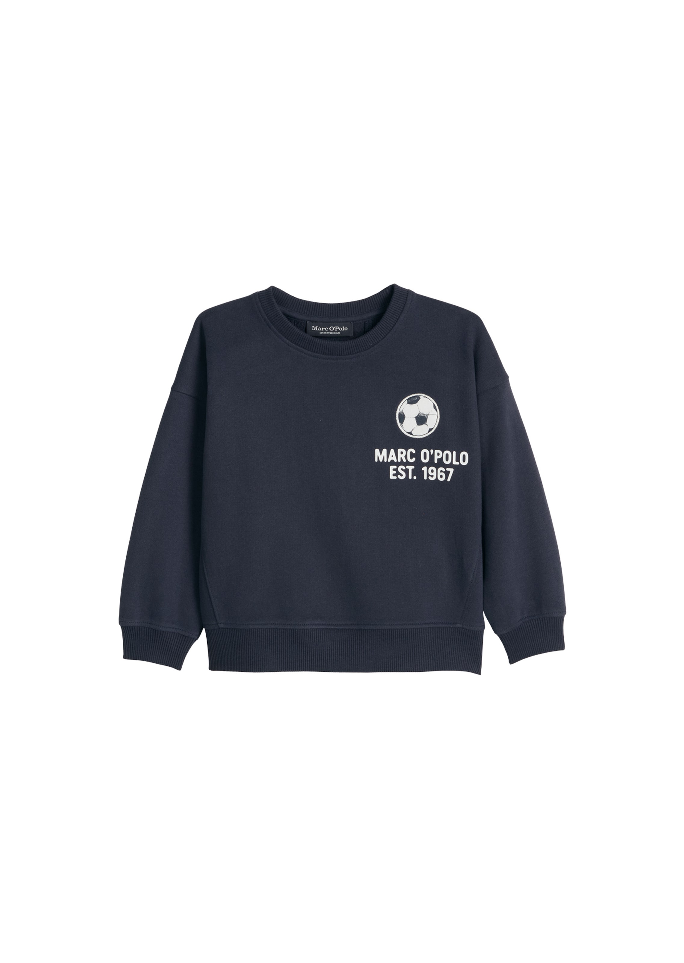 Marc O'Polo Sweatshirt in Blauw: voorkant
