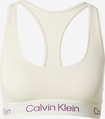 Calvin Klein Underwear Bra in Beige: front