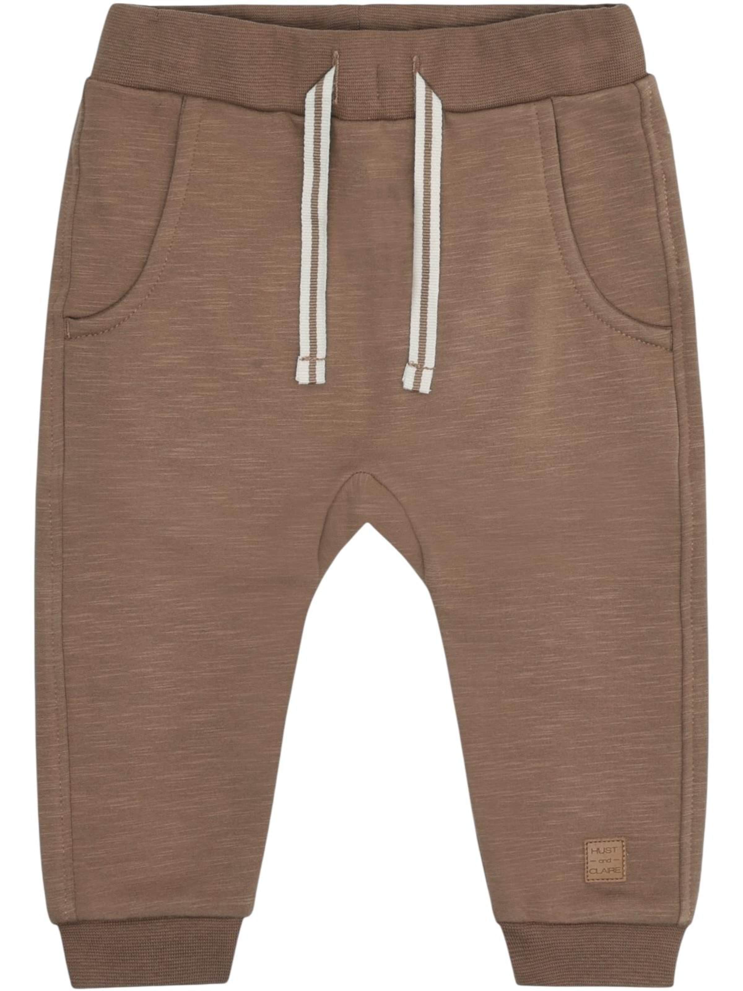 Hust & Claire Regular Hose 'Georgey Solid'‌‌‌‌‌‌‌‌‌‌ in Braun: Vorderseite