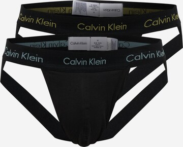 Calvin Klein Underwear Slip in Black: front