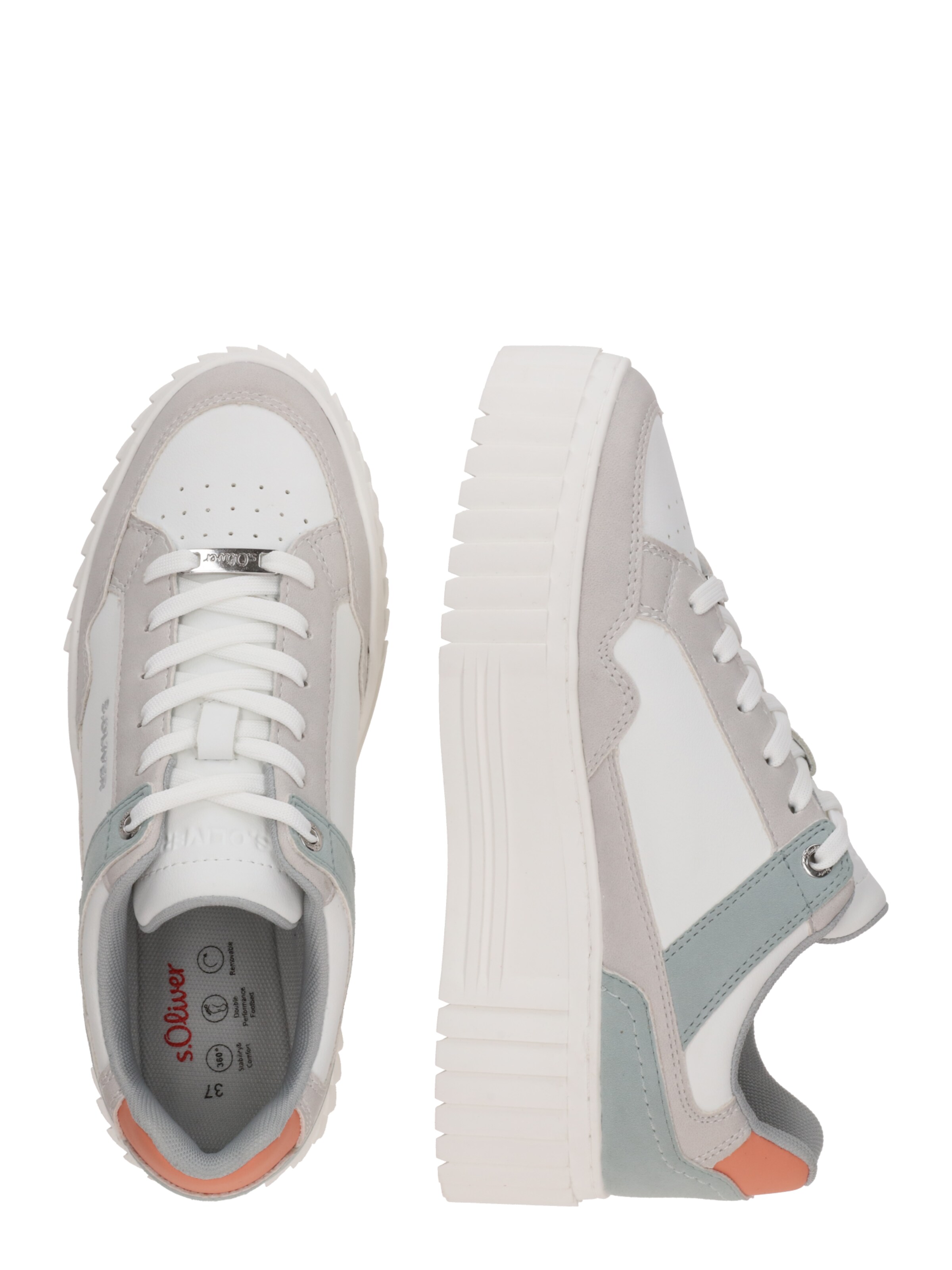 s.Oliver Sneaker in Weiß