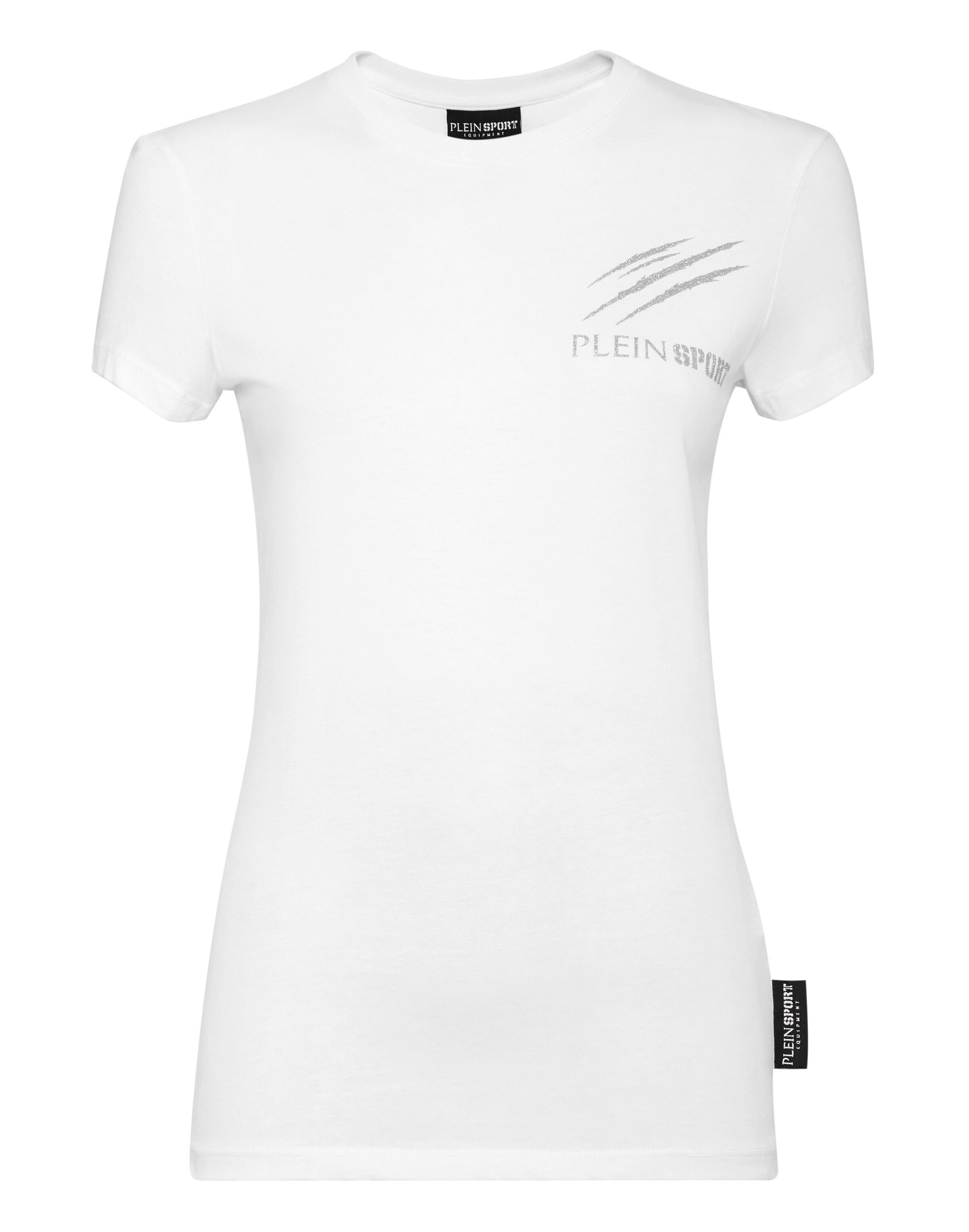 Plein Sport - Camisa em branco: frente