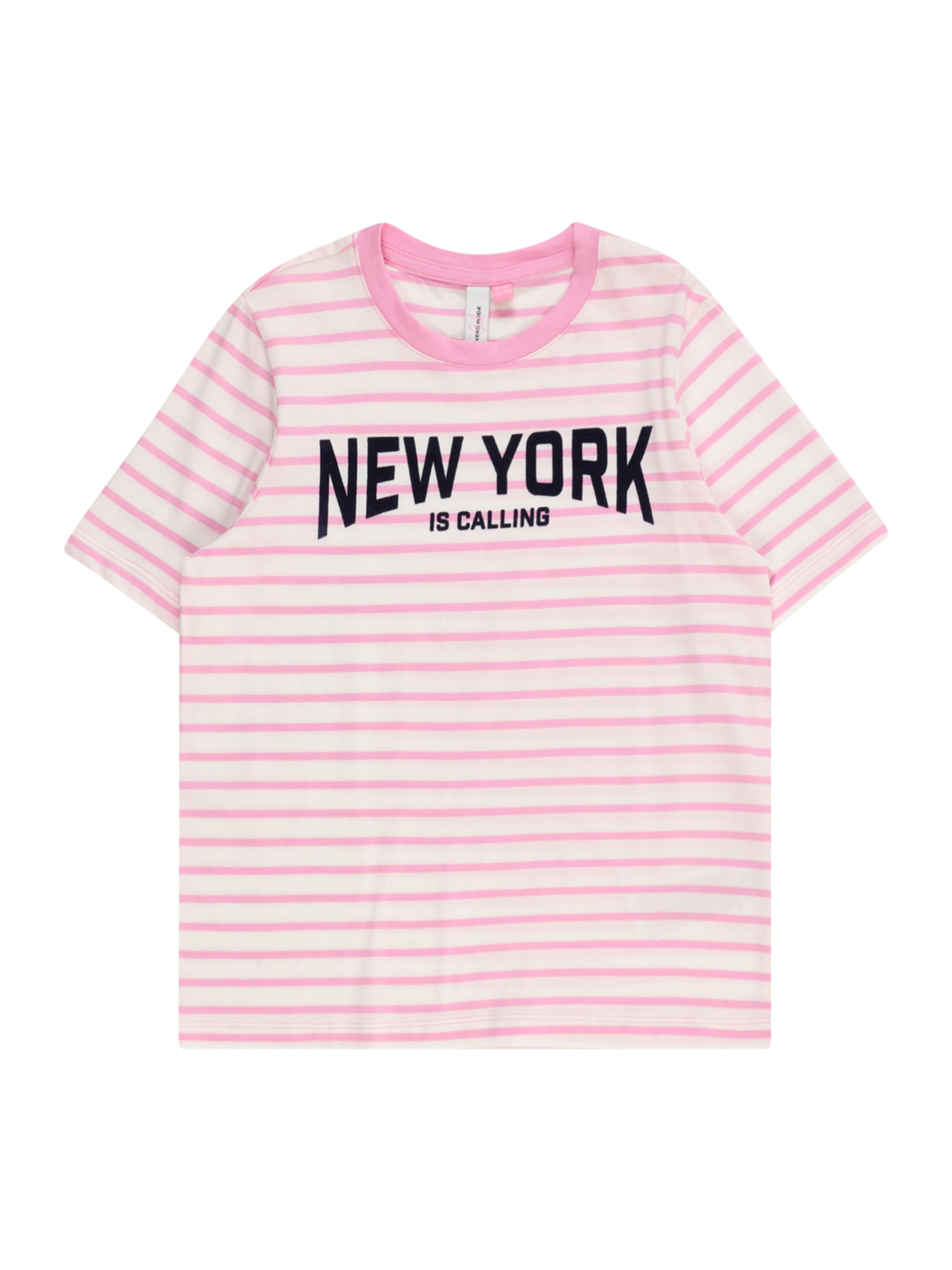 Vero Moda Girl T-Shirt 'VMLEILA' in Weiß: Vorderseite