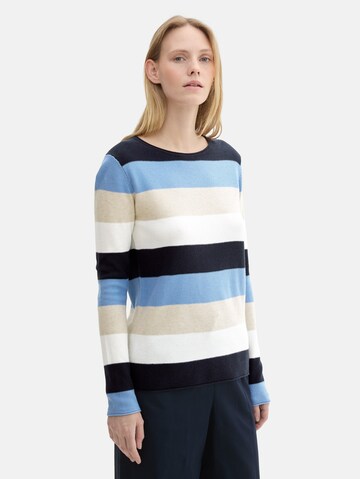 TOM TAILOR Pullover in Blau