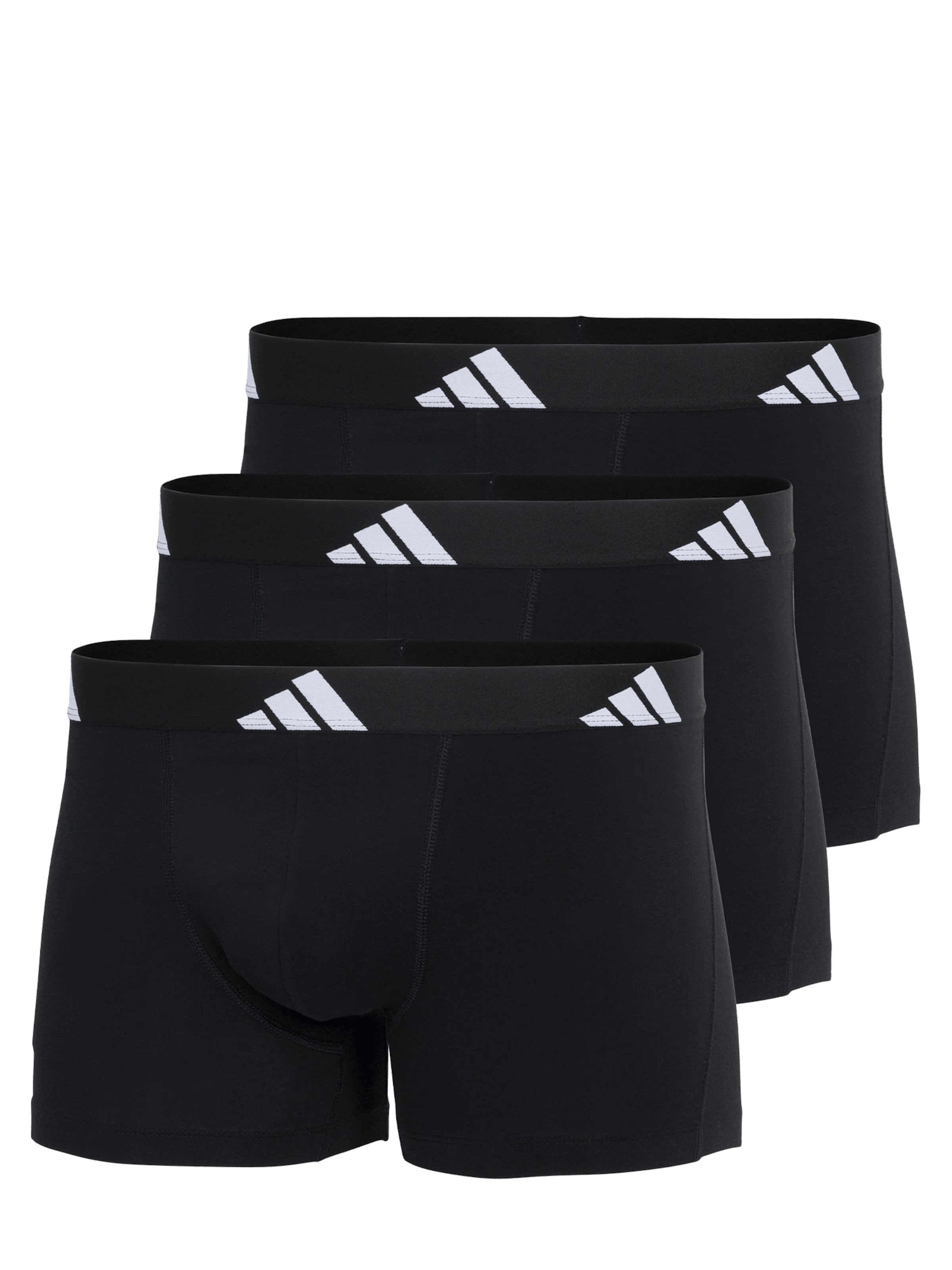ADIDAS PERFORMANCE Boxershort 3er-Set in Schwarz: Vorderseite