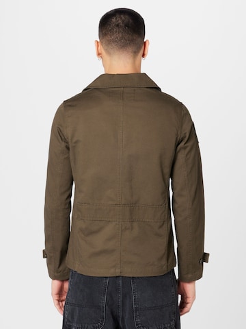 Schott NYC Between-Season Jacket in Green