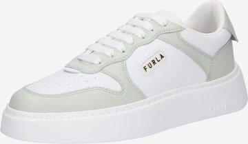 Baskets basses FURLA en blanc : devant