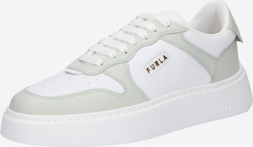 Sneaker low de la FURLA pe alb: față