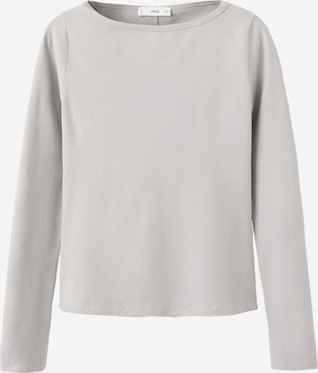 MANGO Shirt 'MURMA' in Grey: front