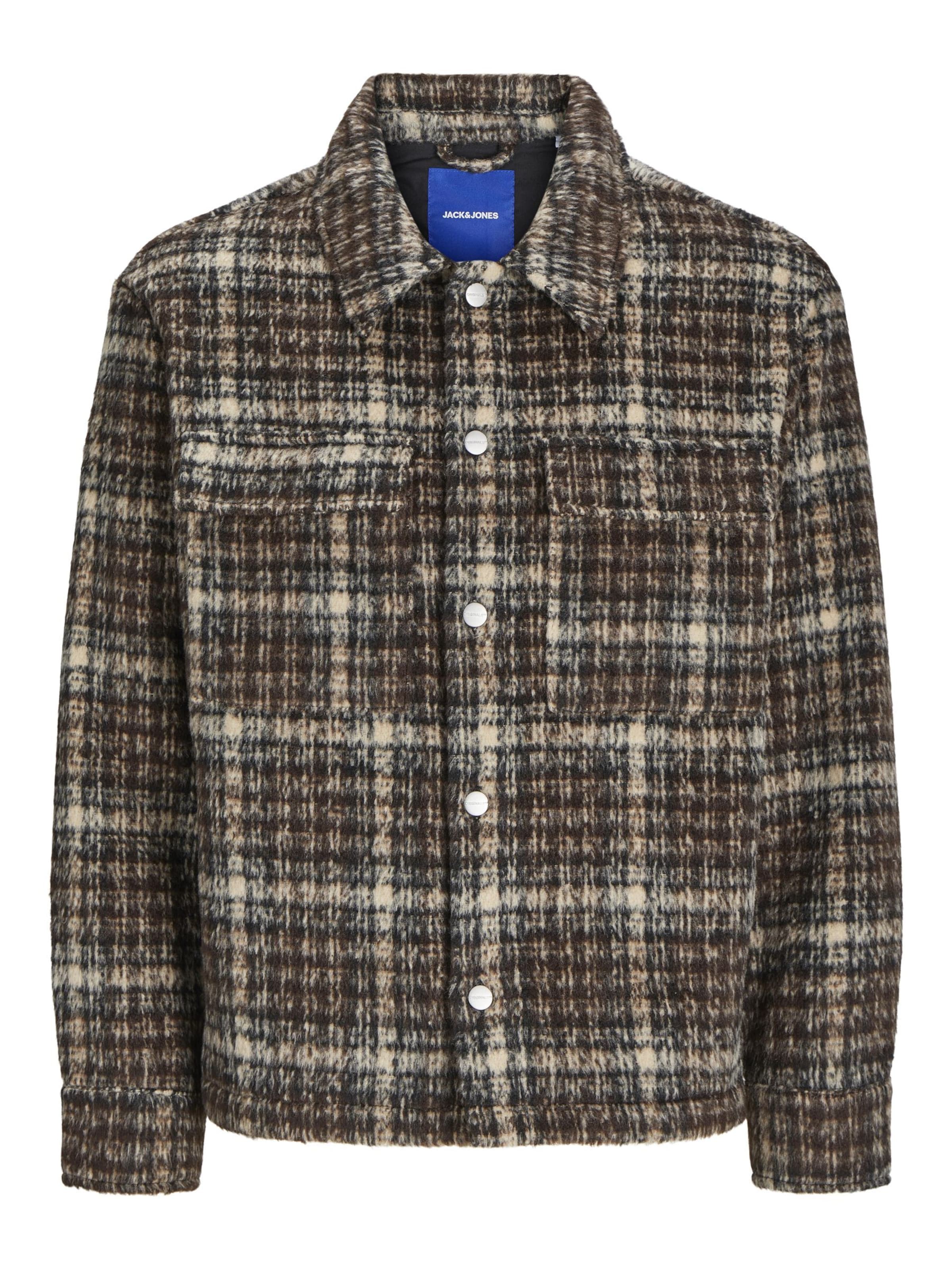 JACK & JONES Overgangsjakke i brun: forside