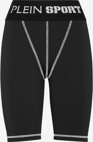 Skinny Leggings di Plein Sport in nero: frontale