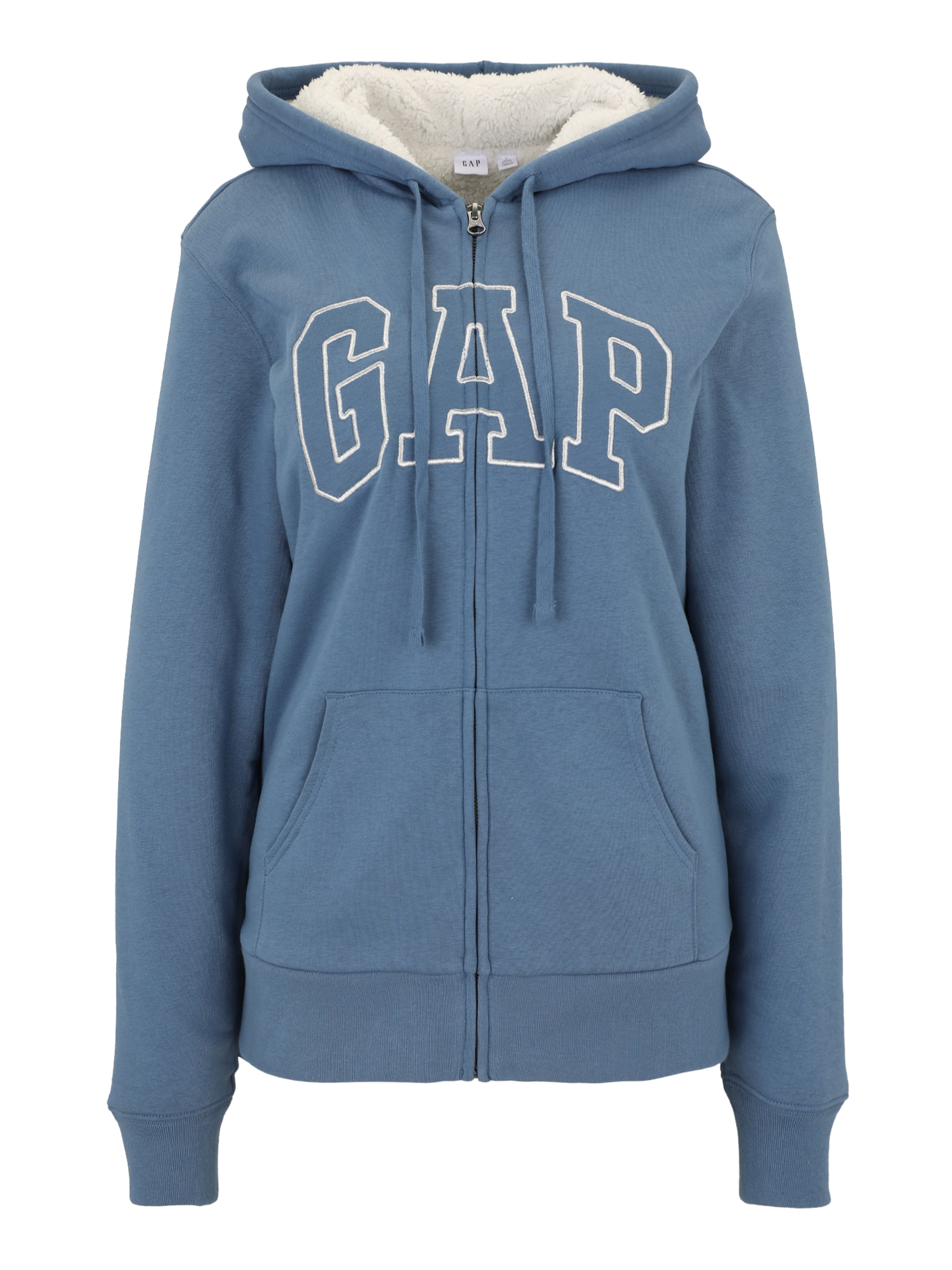 Gap Tall - Casaco em moletão 'HERITAGE' em azul: frente