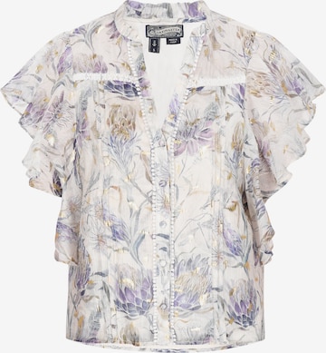 DreiMaster VintageBluza - ljubičasta boja: prednji dio