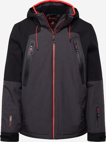 KILLTEC Outdoor jacket in Grey: front