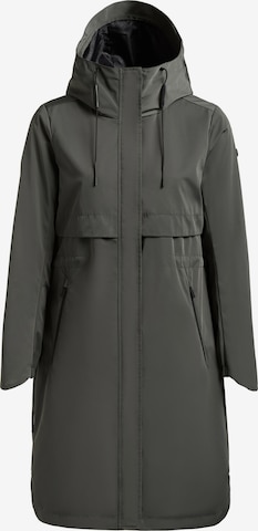 khujo Between-seasons coat 'Manao2' in Green: front
