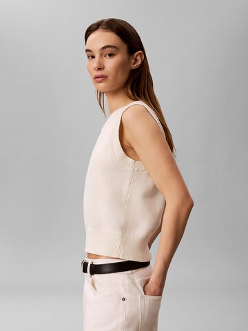 Haut Calvin Klein Jeans en beige
