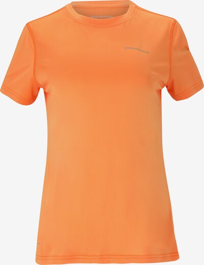 ENDURANCE Functioneel shirt 'Yonan' in de kleur Grijs / Oranje, Productweergave
