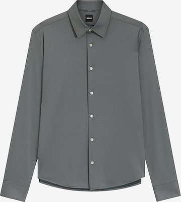 BOSS Hemd 'P-Liam' in Grün: Vorderseite