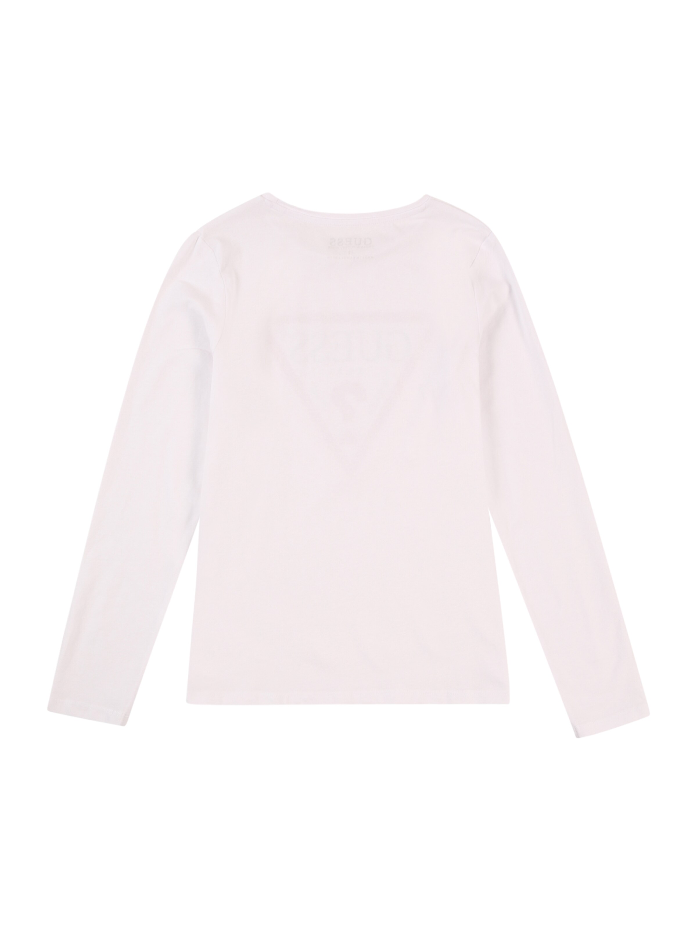 balta GUESS Marškinėliai