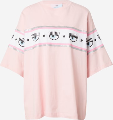 Chiara Ferragni - Camiseta en rosa: frente