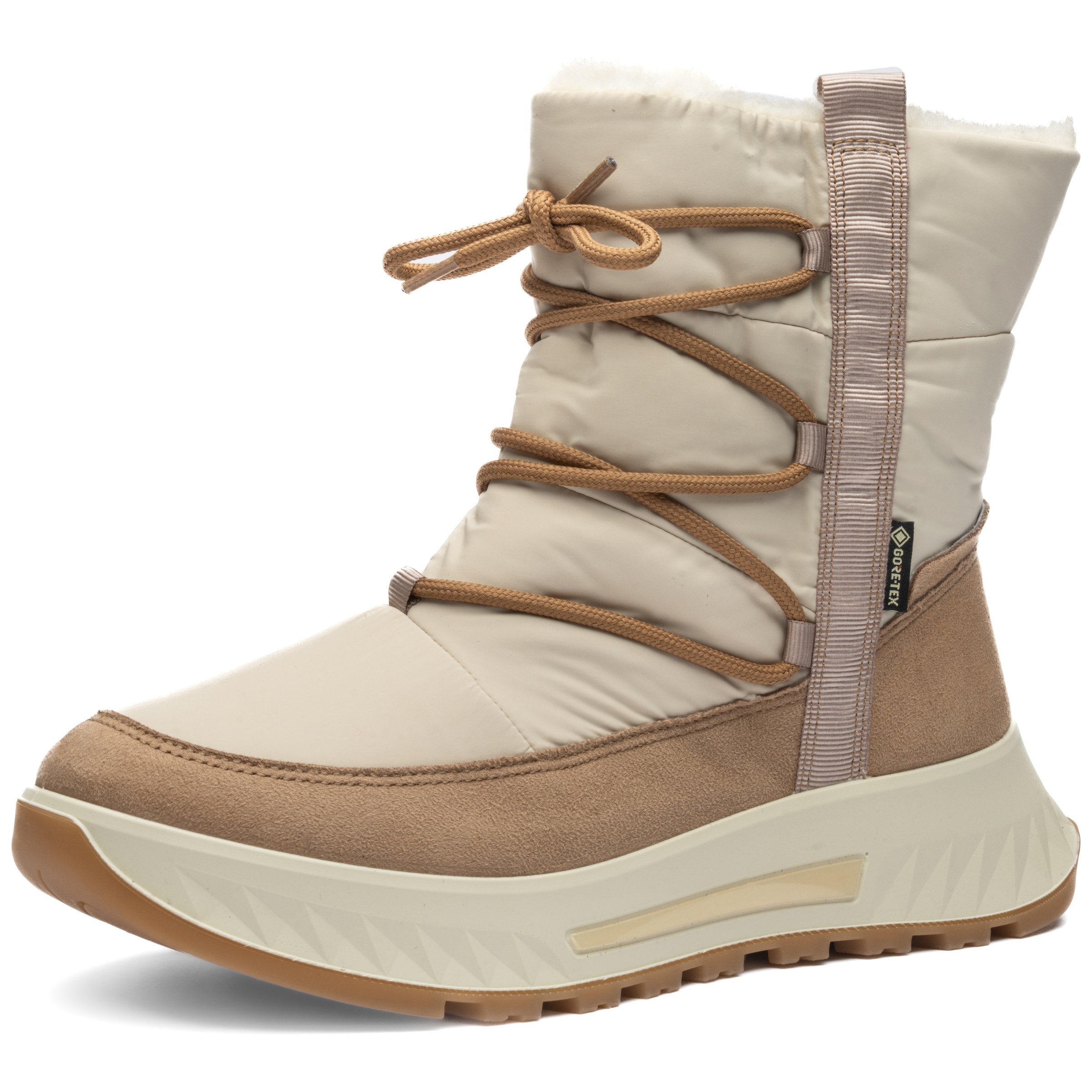 ARA Snowboots in Beige: Vorderseite