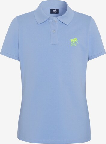 Polo Sylt Shirt in Blue: front