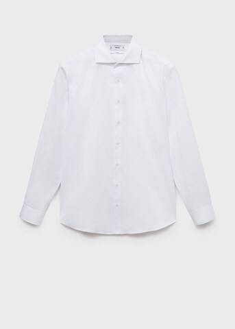 MANGO MAN Slim Fit Hemd 'Pals' in Weiß